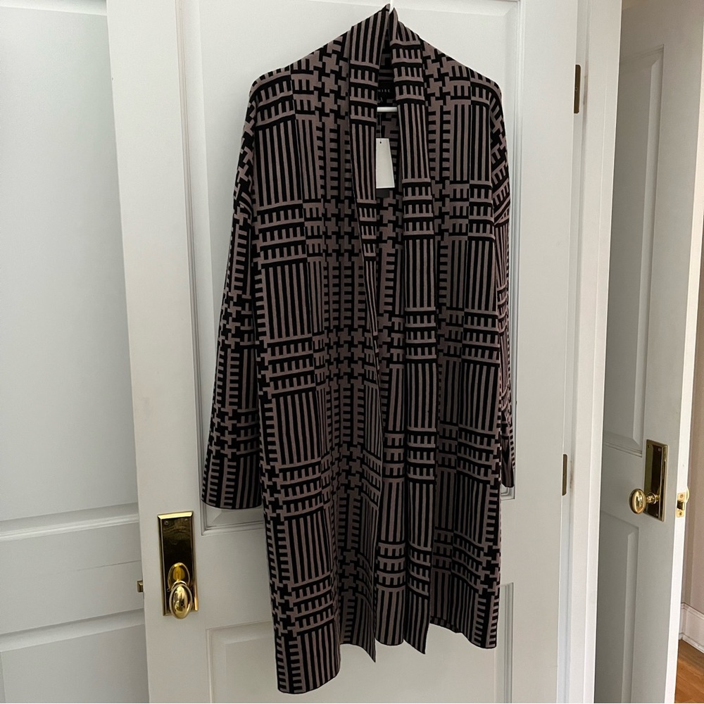 Prestige open front sweater